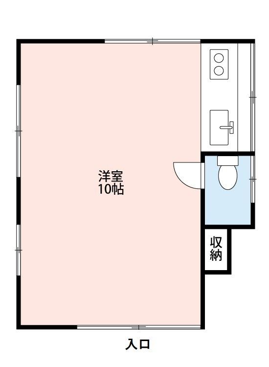 鎌ヶ谷市東初富6丁目店舗(ワンルーム/1階)の間取り写真