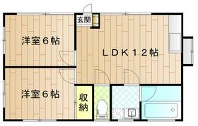 湘南新宿ライン高海 深谷駅 徒歩22分 1階建 築33年(2LDK)の間取り写真