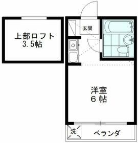 ビッグストーン荻窪(ワンルーム/2階)の間取り写真