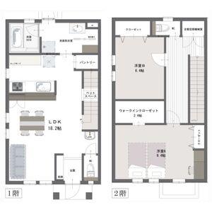 MAISON DE COTEAU(2LDK)の間取り写真