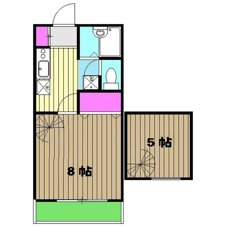 シャトレジョージタウン 4階階 間取り