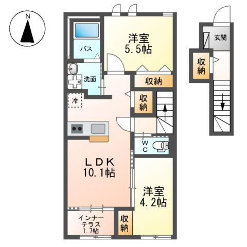 高崎市上小鳥町T様アパートA棟