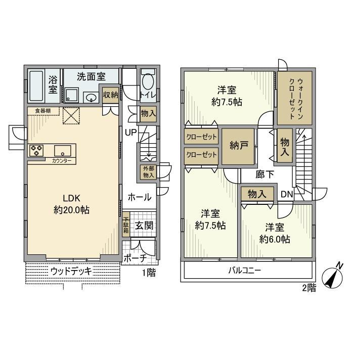 愛知県愛知郡東郷町 2階建 築9年