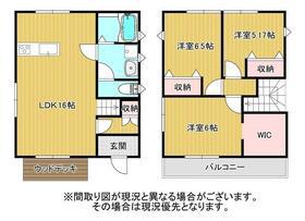 東海道本線 安倍川駅 徒歩11分 2階建 築8年(3SLDK)の間取り写真