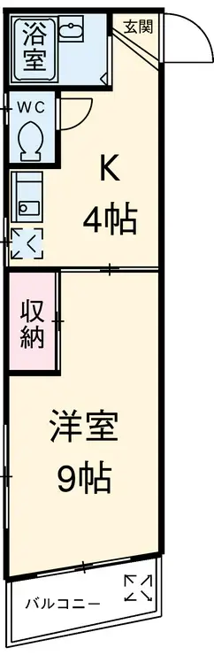 フランハイツ 3階階 間取り