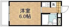 サンスュプリームⅠ(ワンルーム/2階)の間取り写真