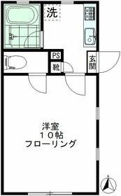 VEGAHOUSE(1K/1階)の間取り写真