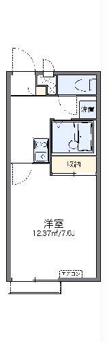 レオパレス糸田(1K/2階)の間取り写真