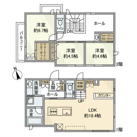 中央本線 吉祥寺駅 徒歩14分 2階建 築2年