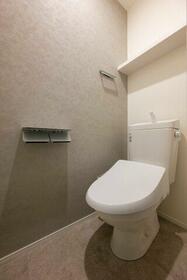 OPEN RISE府中小柳町Ⅰ(1K/1階)のトイレ写真