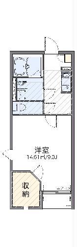 レオネクストマーメゾン(1K/2階)の間取り写真