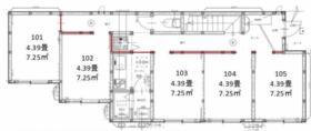 アルビオンシティ京成小岩(ワンルーム/1階)の間取り写真