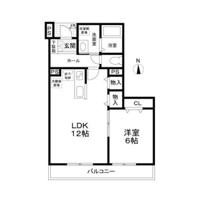 LANAI HOUSE 393 LAUL(1LDK/1階)の間取り写真