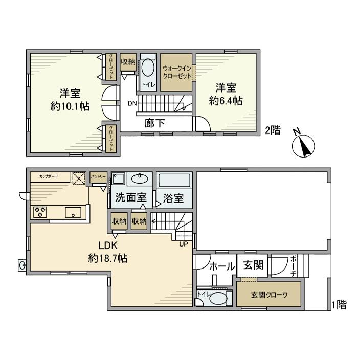 名鉄三河線 小垣江駅 徒歩10分 2階建 築4年