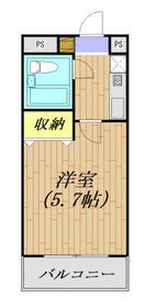 クリオ星川壱番館(1K/1階)の間取り写真