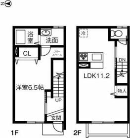 Ｍａｉｓｏｎｅｔｔｅ　ｌａｎｄ　河原田(1LDK)の間取り写真