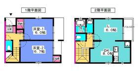 シオン成城Ⅲ(2LDK)の間取り写真