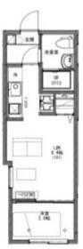KEIAI RESIDENCE 清瀬Ⅳ(1LDK/1階)の間取り写真