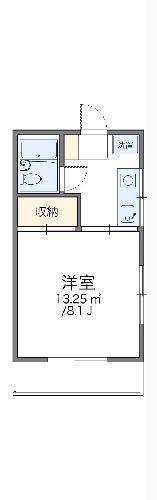 レオパレス山際(1K/2階)の間取り写真