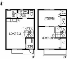 ＤＲＥＡＭ(2LDK)の間取り写真