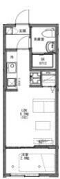 KEIAI RESIDENCE 清瀬Ⅳ(1LDK/1階)の間取り写真