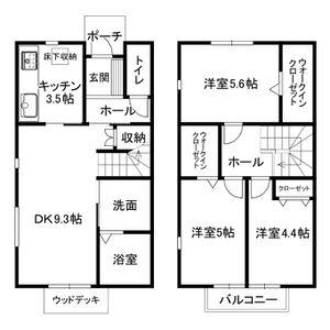 東海道・山陽新幹線 岐阜羽島駅 徒歩15分 1階建 新築(3LDK)の間取り写真