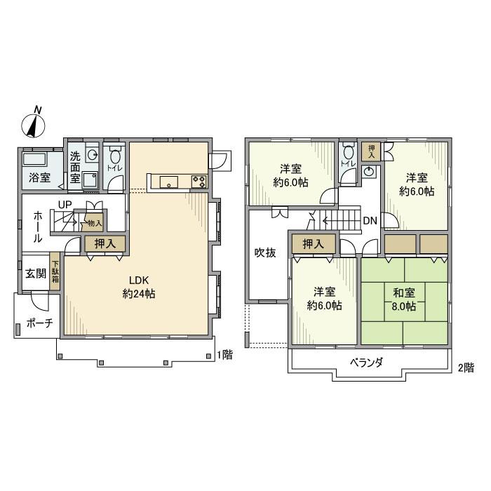 愛知県豊田市 2階建 築36年