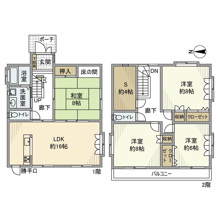 横浜線 新横浜駅 徒歩12分 2階建 築24年