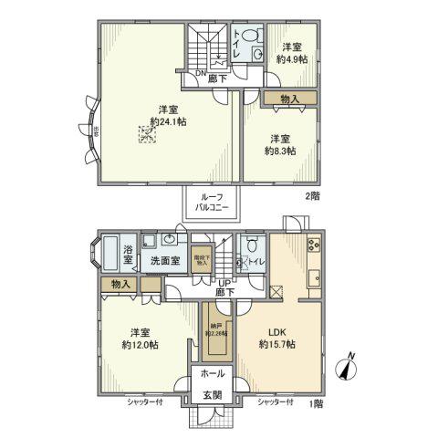 東葉高速鉄道 北習志野駅 徒歩10分 2階建 築27年