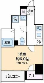 BELL GRADE OM(1K/1階)の間取り写真