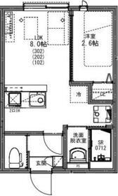 KEIAI RESIDENCE 新柏Ⅱ(1LDK/2階)の間取り写真