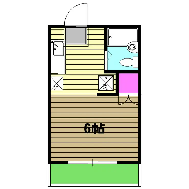 メゾネット・ラフィーネ 1階階 間取り