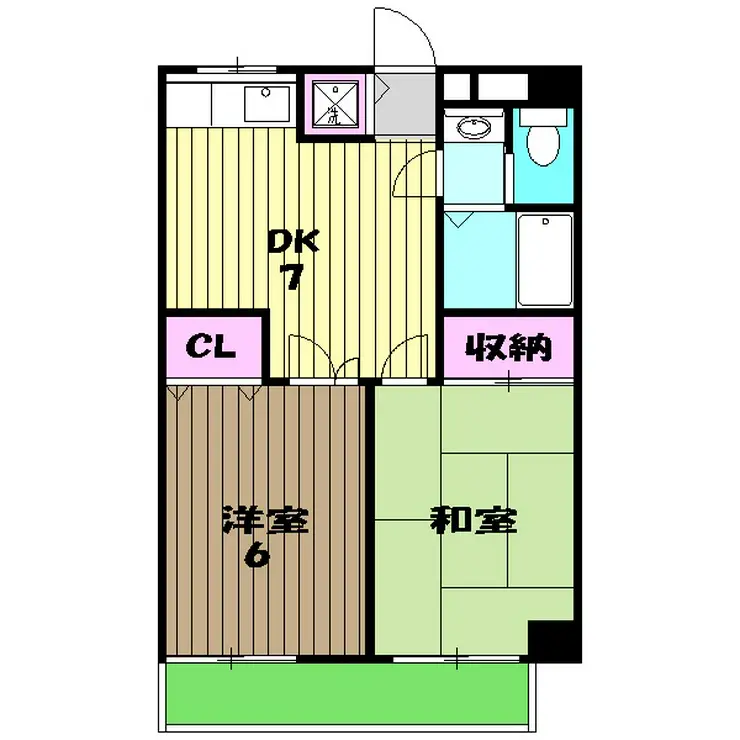 セルーエ三鷹 5階階 間取り