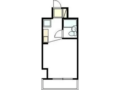 ダイアパレス静岡2号館(ワンルーム/7階)の間取り写真