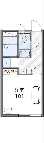 レオパレス針ヶ谷の丘(1K/2階)の間取り写真