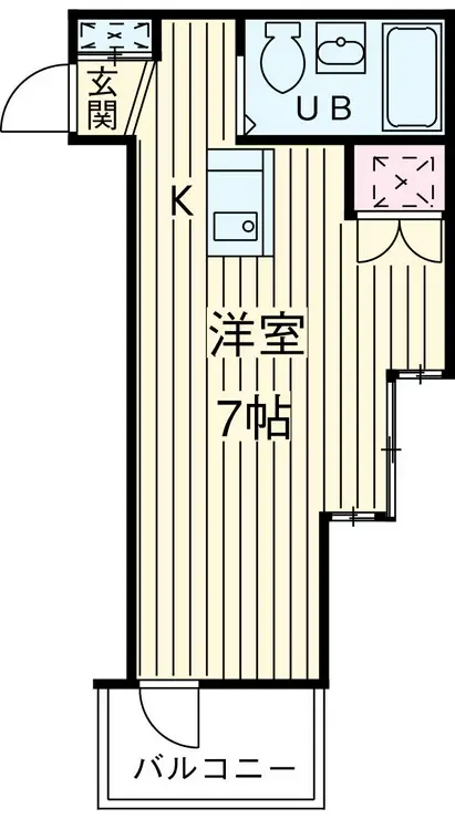 ホワイトシティ 3階階 間取り