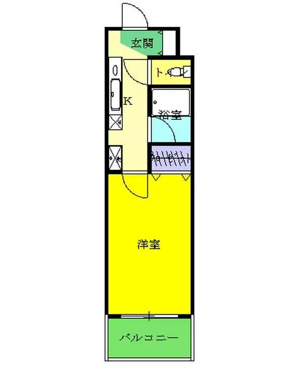 K.Mパークサイド 2階階 間取り