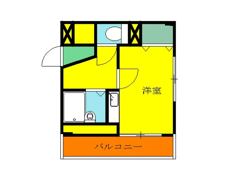 ロイヤルヒルズ忠生 3階階 間取り