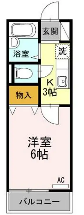セジュール町田 1階階 間取り