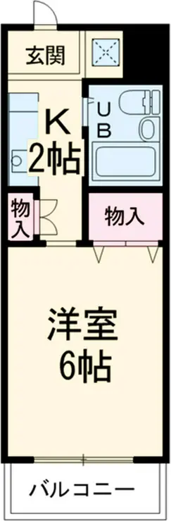 シャロンローズ 3階階 間取り