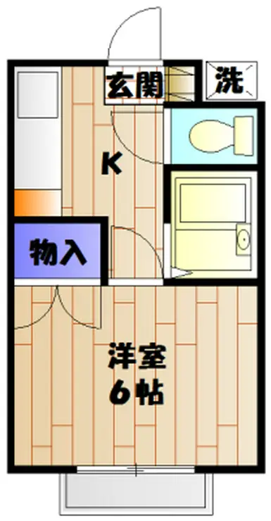 メゾンコシジ 2階階 間取り