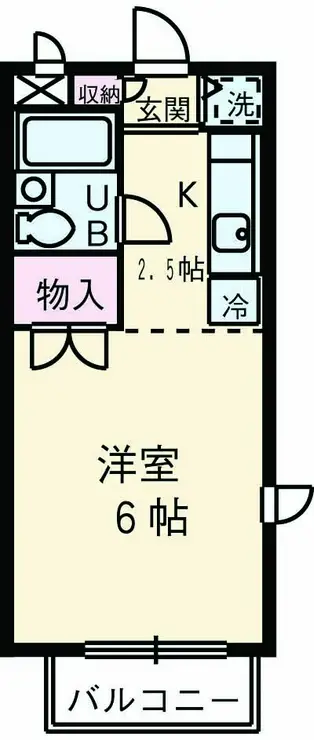 ドルフ深大寺 1階階 間取り