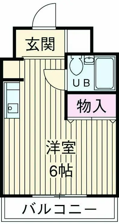 ベルセ別所 5階階 間取り