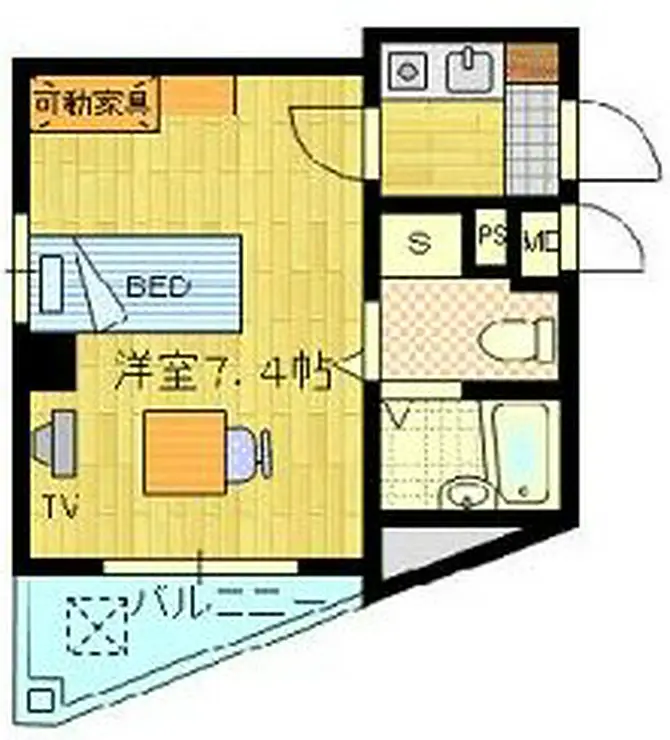 FYSビル 4階階 間取り