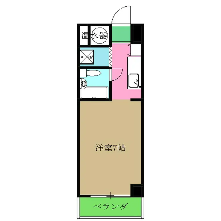 コスモフォーラム三鷹 6階階 間取り