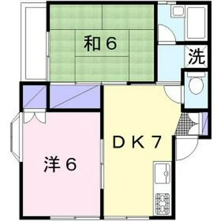 光ハイツ 2階階 間取り