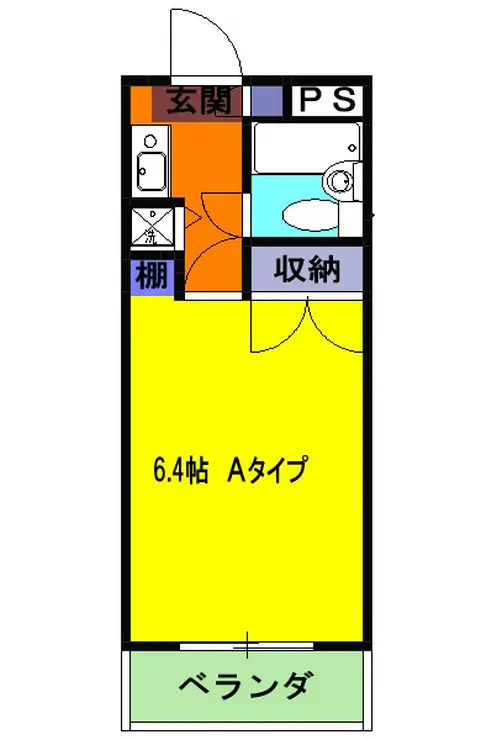 マインズ大和 1階階 間取り