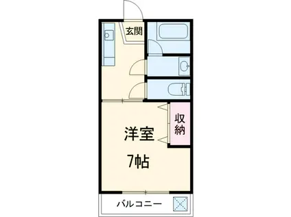 ソフィア吉祥寺(1K/3階)の間取り写真