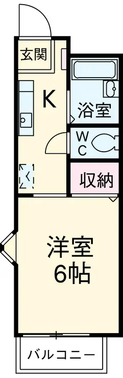 レスパスノンシャラン 2階階 間取り
