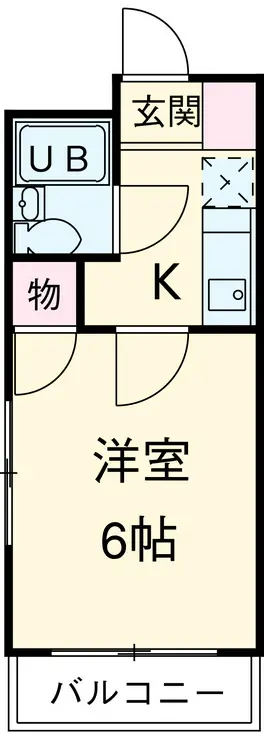 エンゼルハイデンス向ヶ丘 3階階 間取り